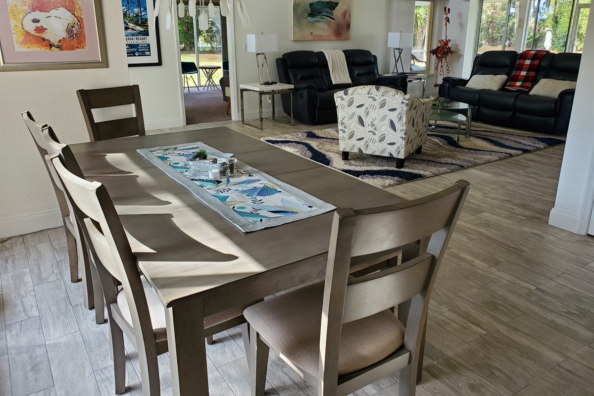 Dining room table