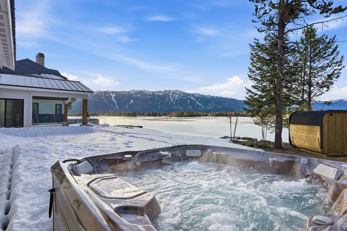 Experience Ultimate Relaxation in Your Private Winter Oasis