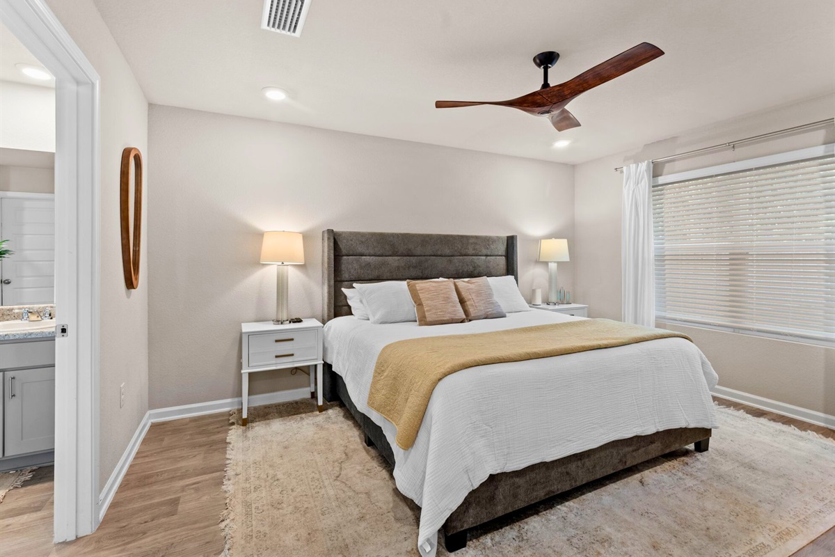 Another angle highlights the comfortable layout and peaceful atmosphere for restful nights.