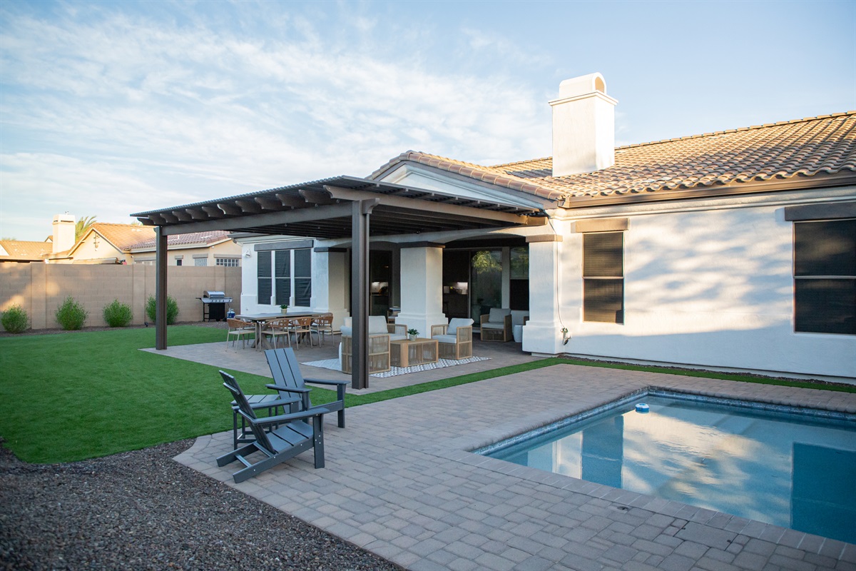 Luxe Haven Desert – 5BR • FREE Pool Heat — Luxe Haven Desert – 5BR • FREE Pool Heat | Hot Tub, Queen Creek, Arizona — photo 55