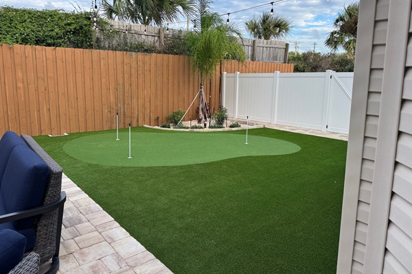 New putting green for kids of all ages