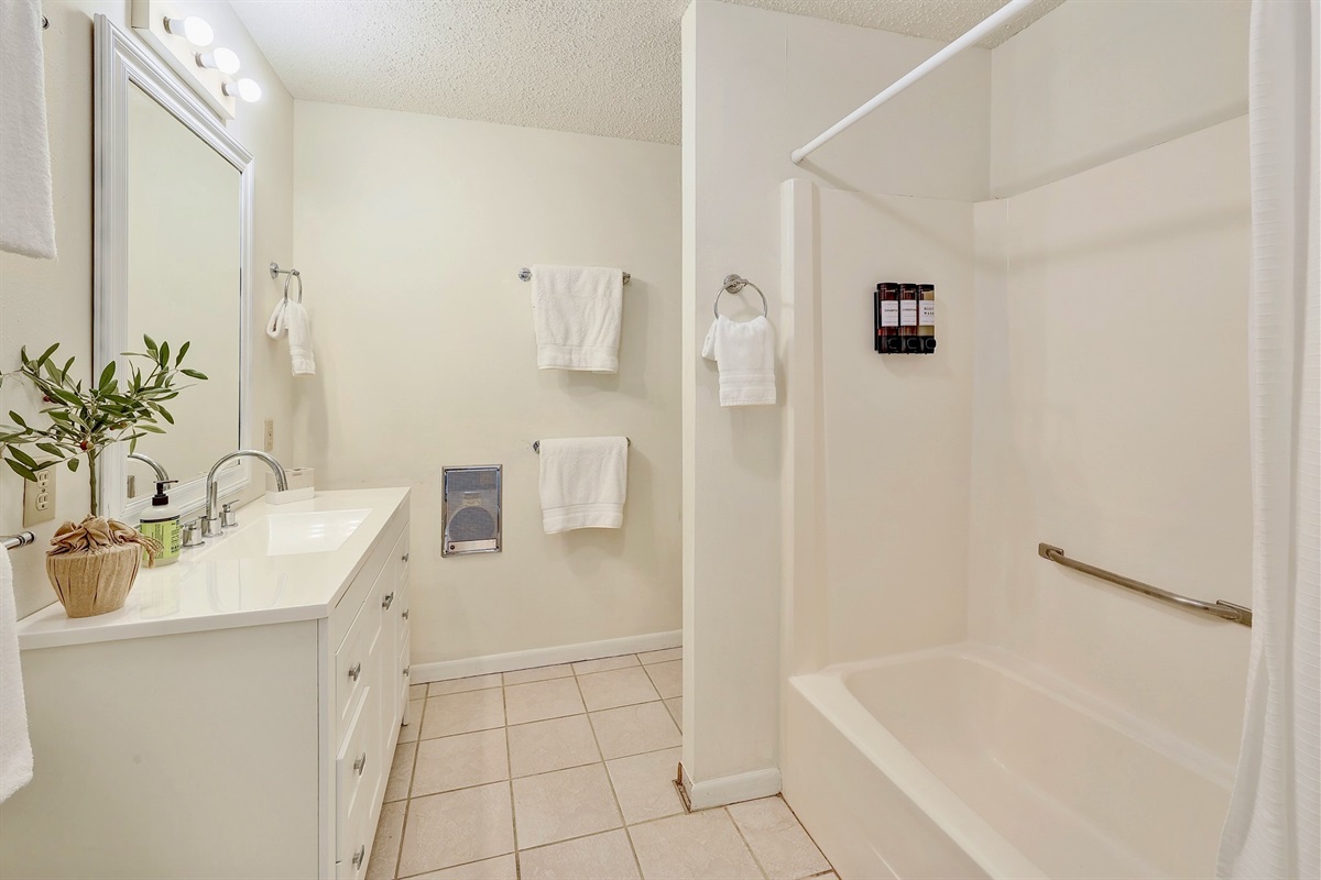 Downstairs full bathroom