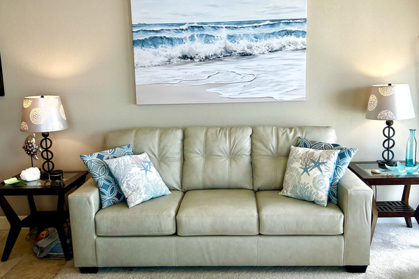 Brand New Leather Queen Sofa Sleeper!