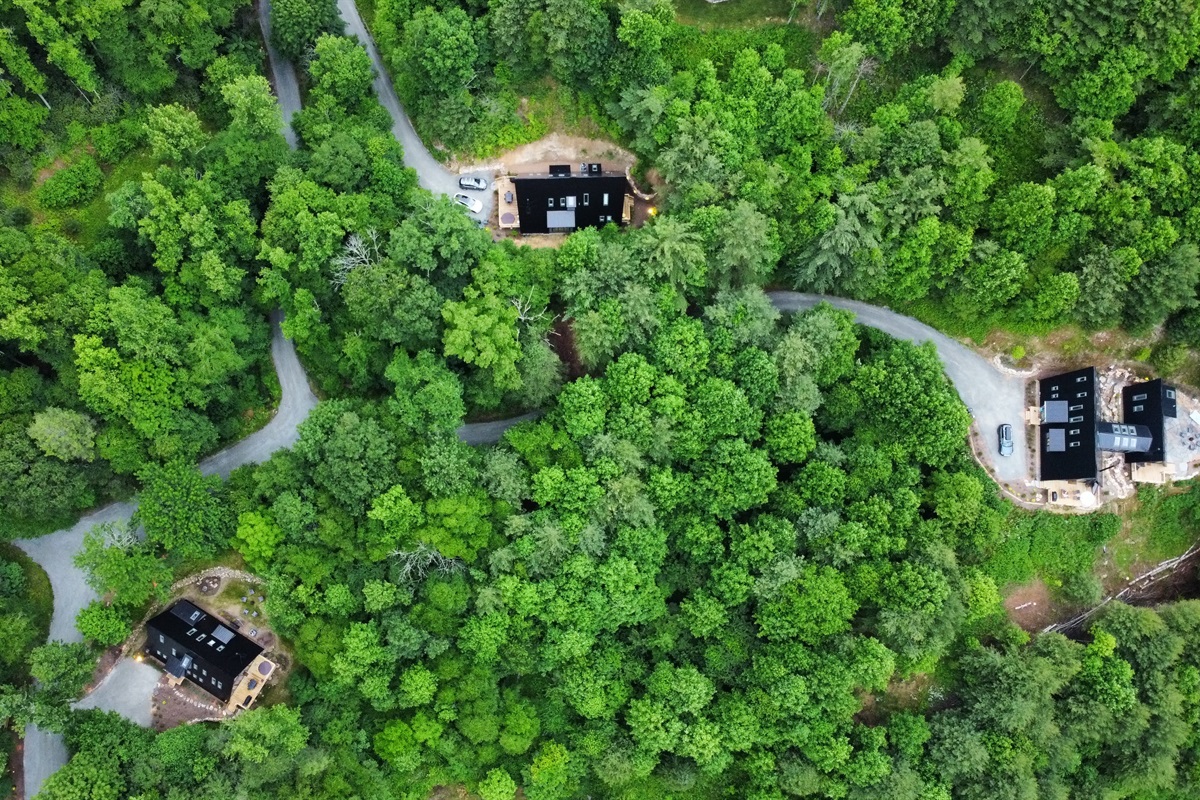12 Acre Property w/ 2 Additional A-Frames Available for Large Groups