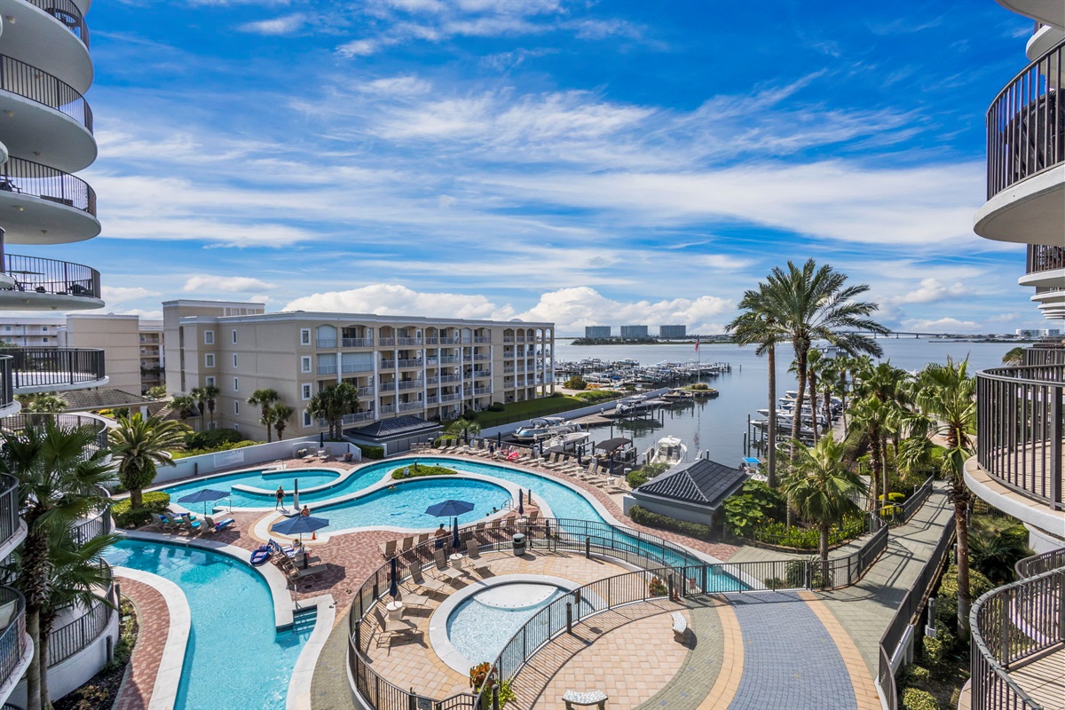 Aerial of Pools/Terry Cove