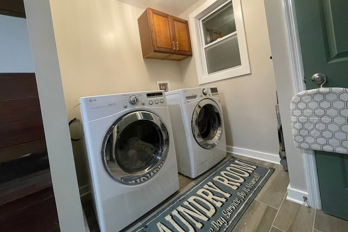 Laundry area