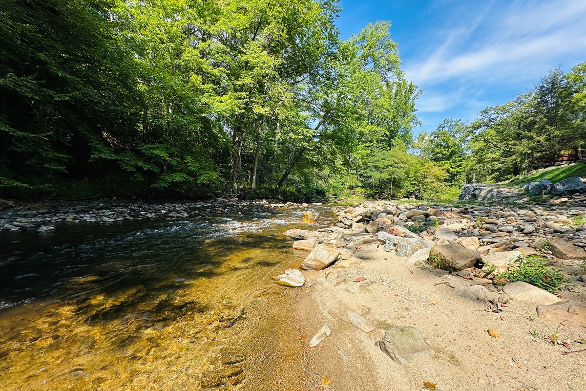 Spring Creek on a beautiful late summer afternoon