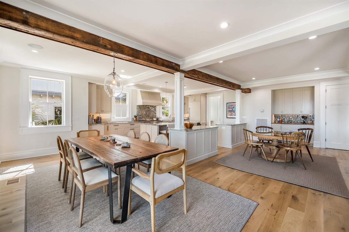 Dining Area | Beach Shelter | 3708 Palm Blvd | Isle of Palms, SC | IOP Escapes