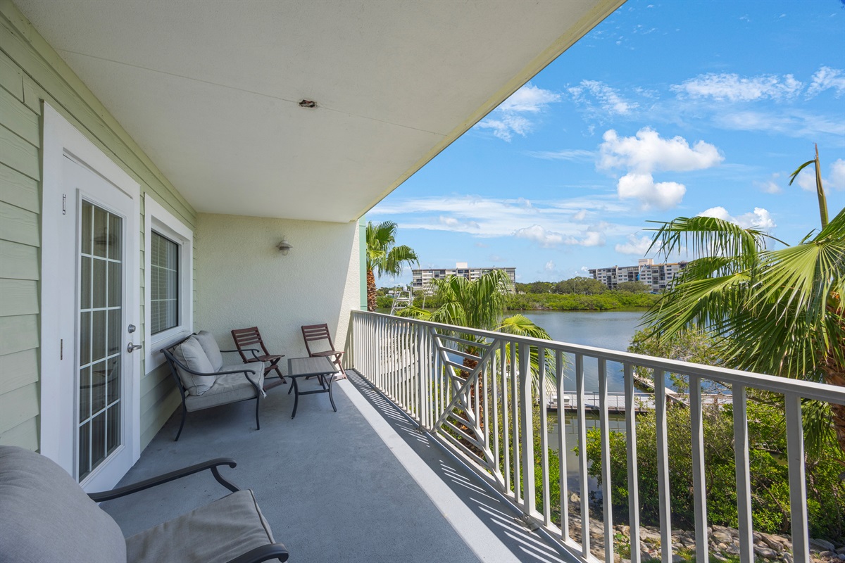 View of the Intracoastal waterway from Private Balcony!