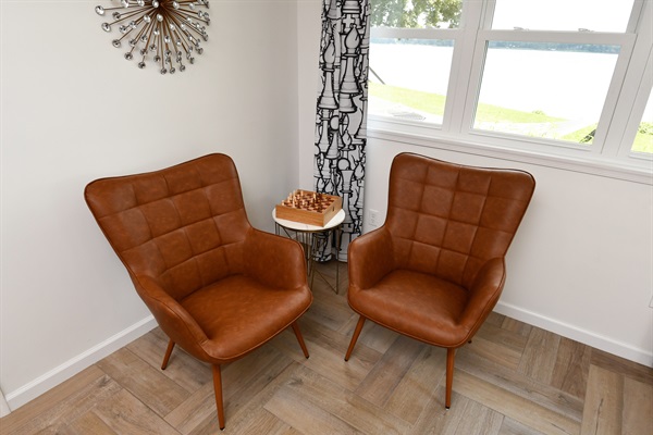 Carve out time for yourself & a friend to play a game of chess.