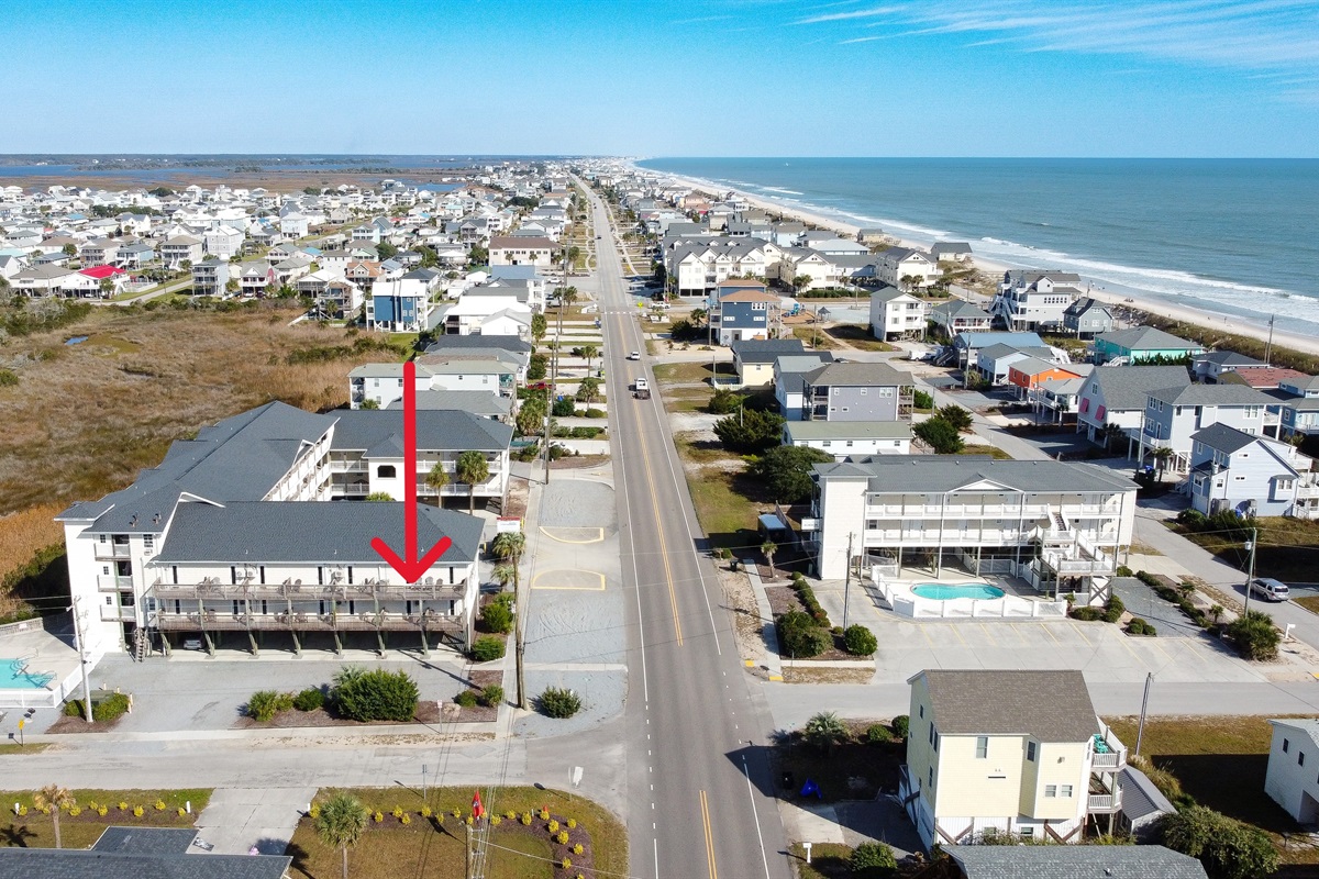 Our location on Pender Avenue