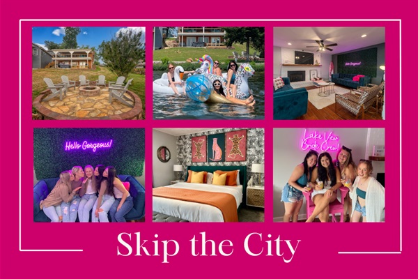 Let us host your bachelorette party or girls trip! 