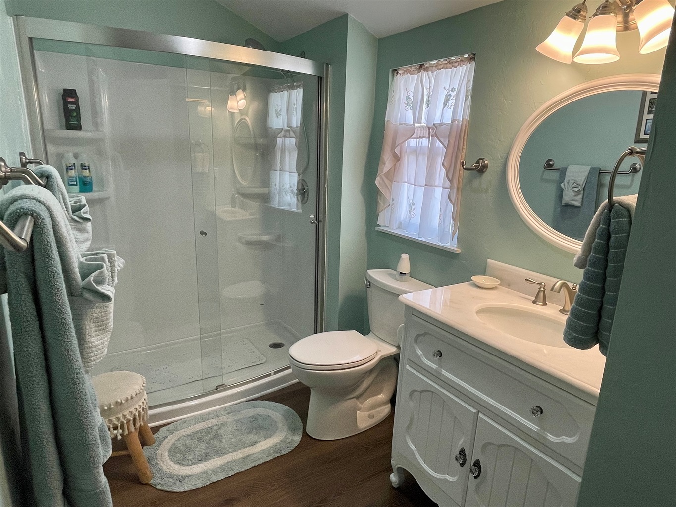 Full Bathroom with Toiletries Provided