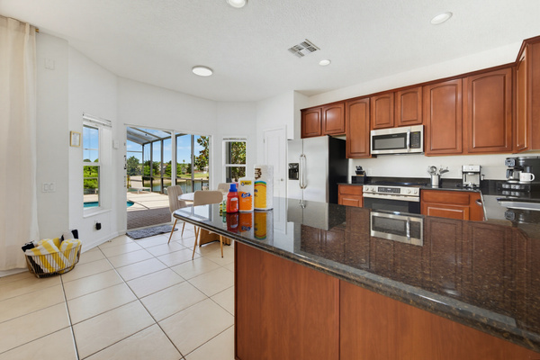 Kitchen and breakfast nook