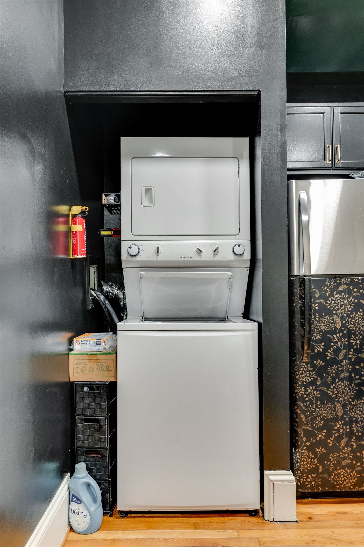 Laundry Room: Convenient washer and dryer setup makes cleaning up a breeze during your stay!