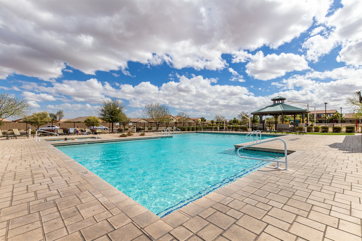 Community Heated Pool Nearest House