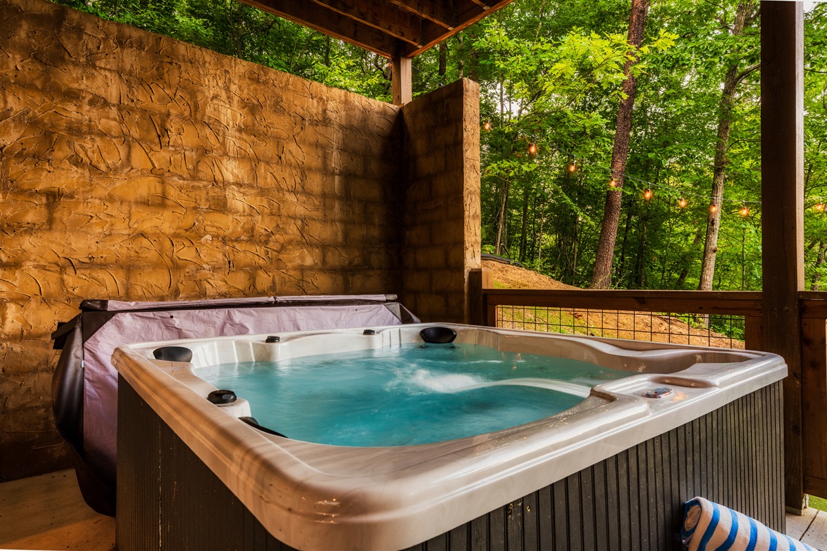 Hot Tub with views