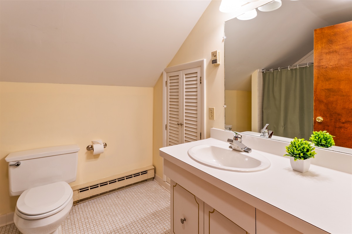 Full bathroom upstairs main house