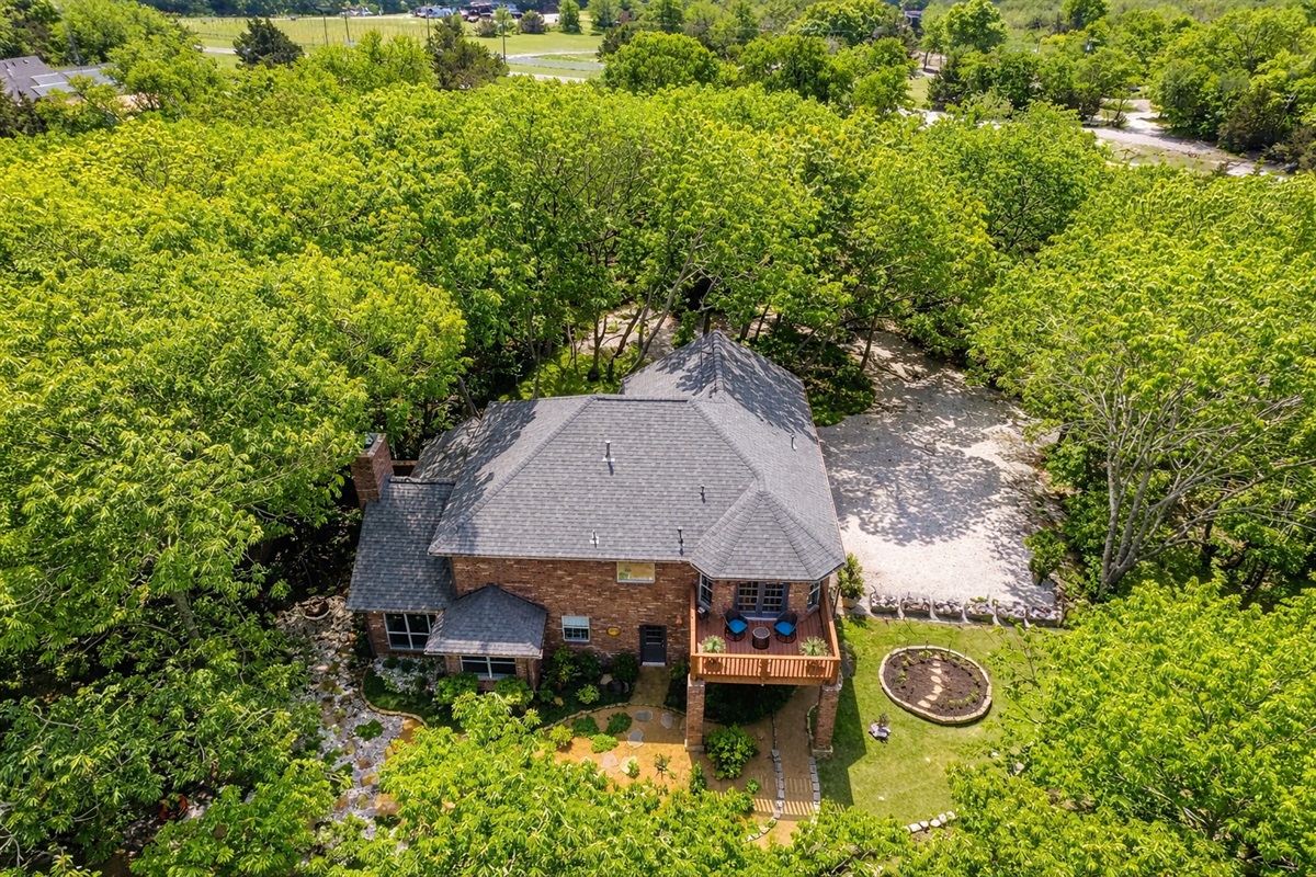 Private retreat surrounded by nature.