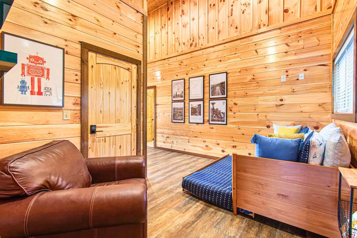 Large and Open but Still Private Area Tucked Away Upstairs