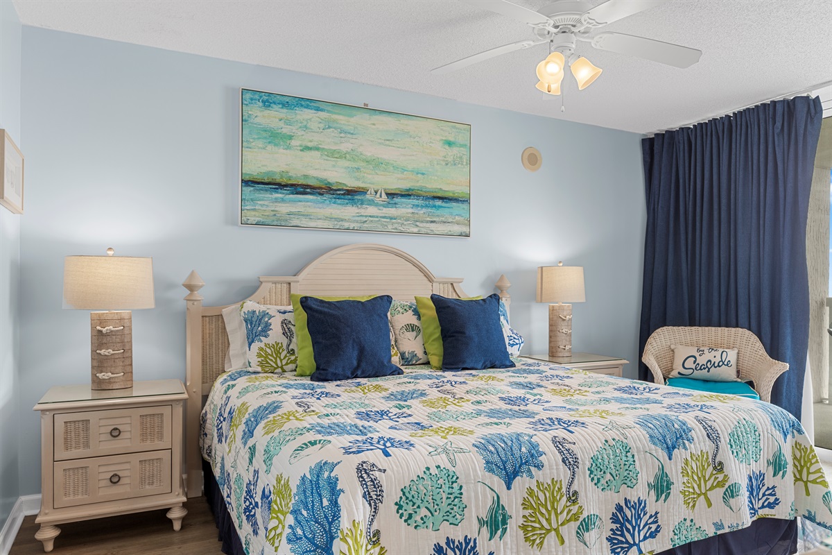 Main Bedroom with King bed
