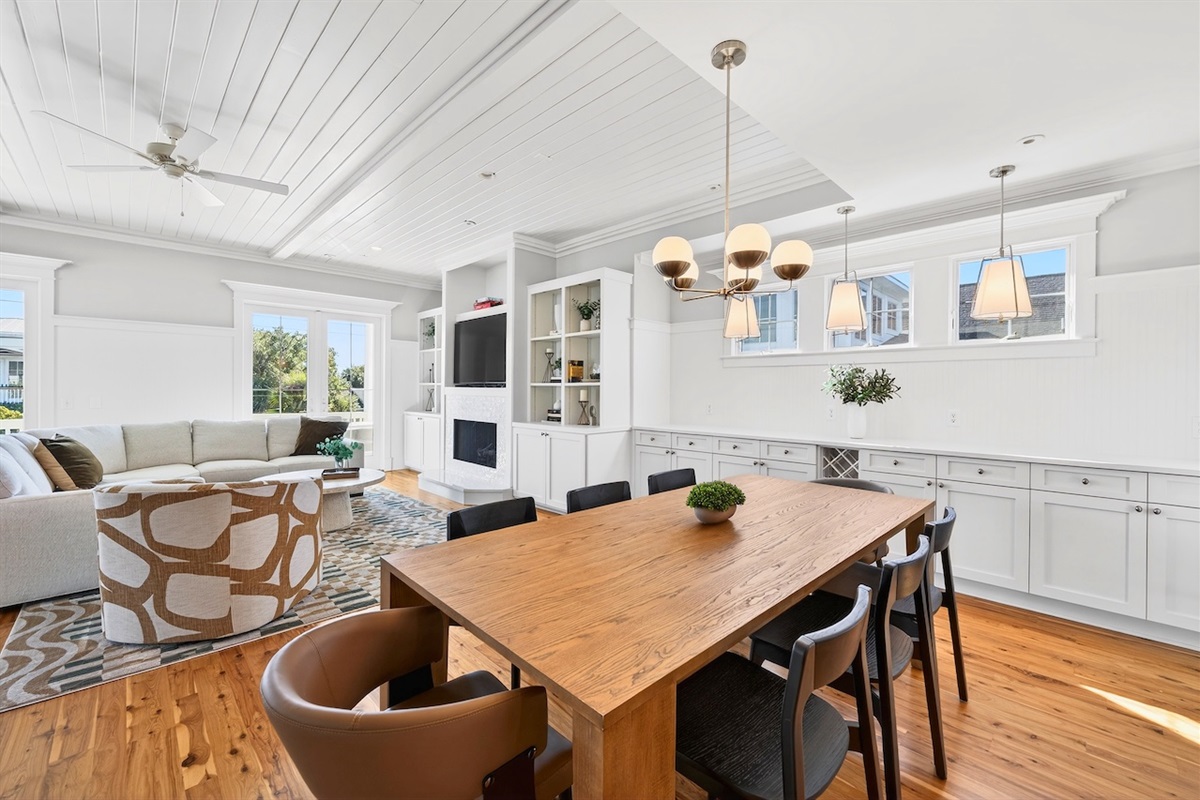 Dining Room and Living Room