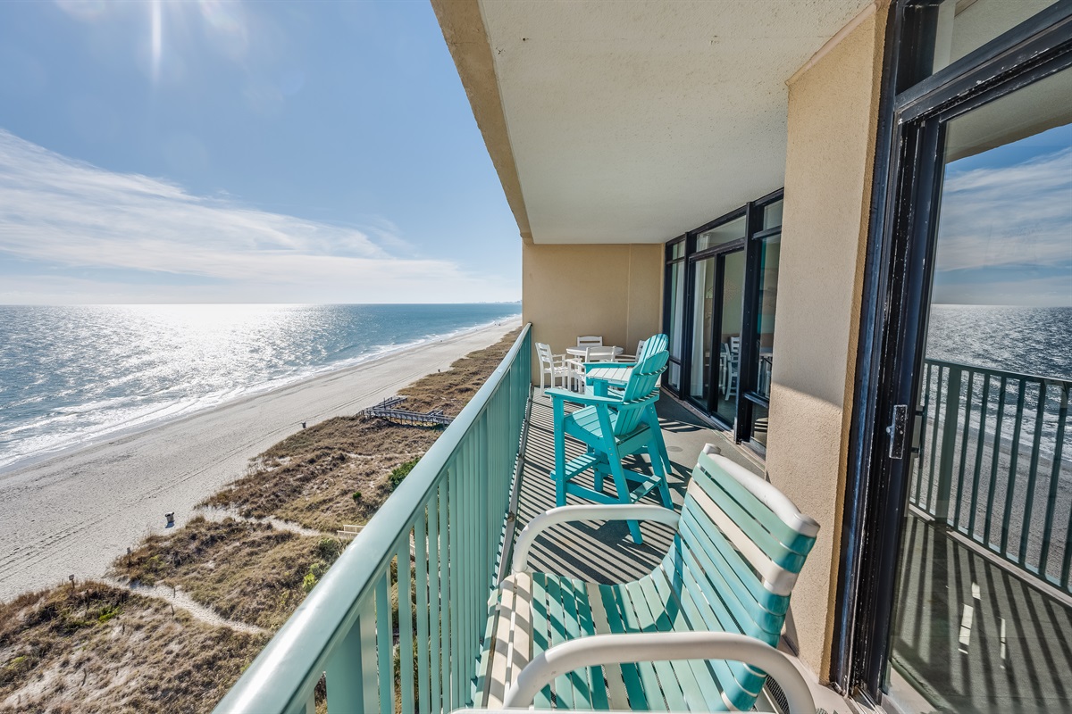 Breathtaking Views from Balcony!