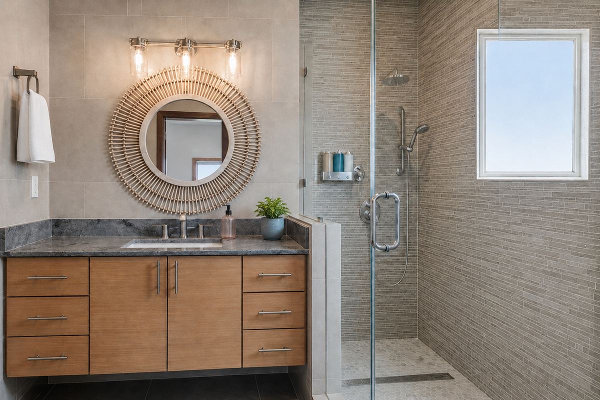 Ensuite in Ground Floor King Bedroom