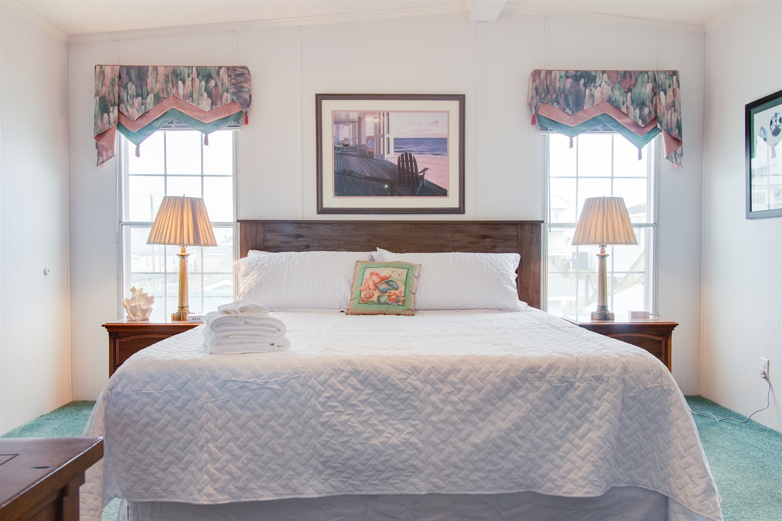 Bed Linens & Bath Towels Provided