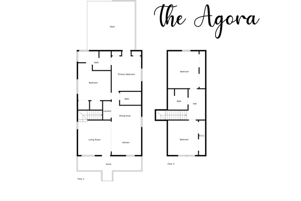 Two stories of flexibility—an open-concept downstairs for gathering and plenty of private upstairs spaces when you need a little alone time.