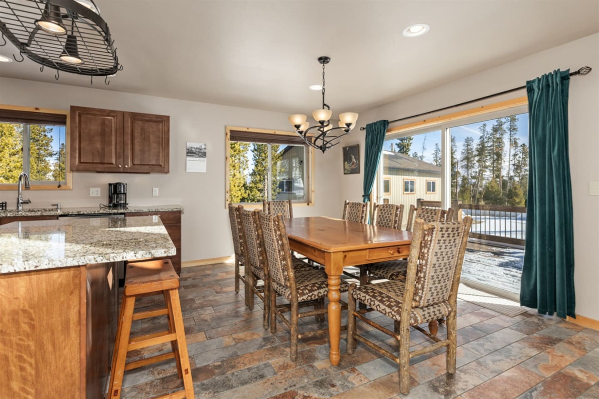 Dining Area – Table for 8