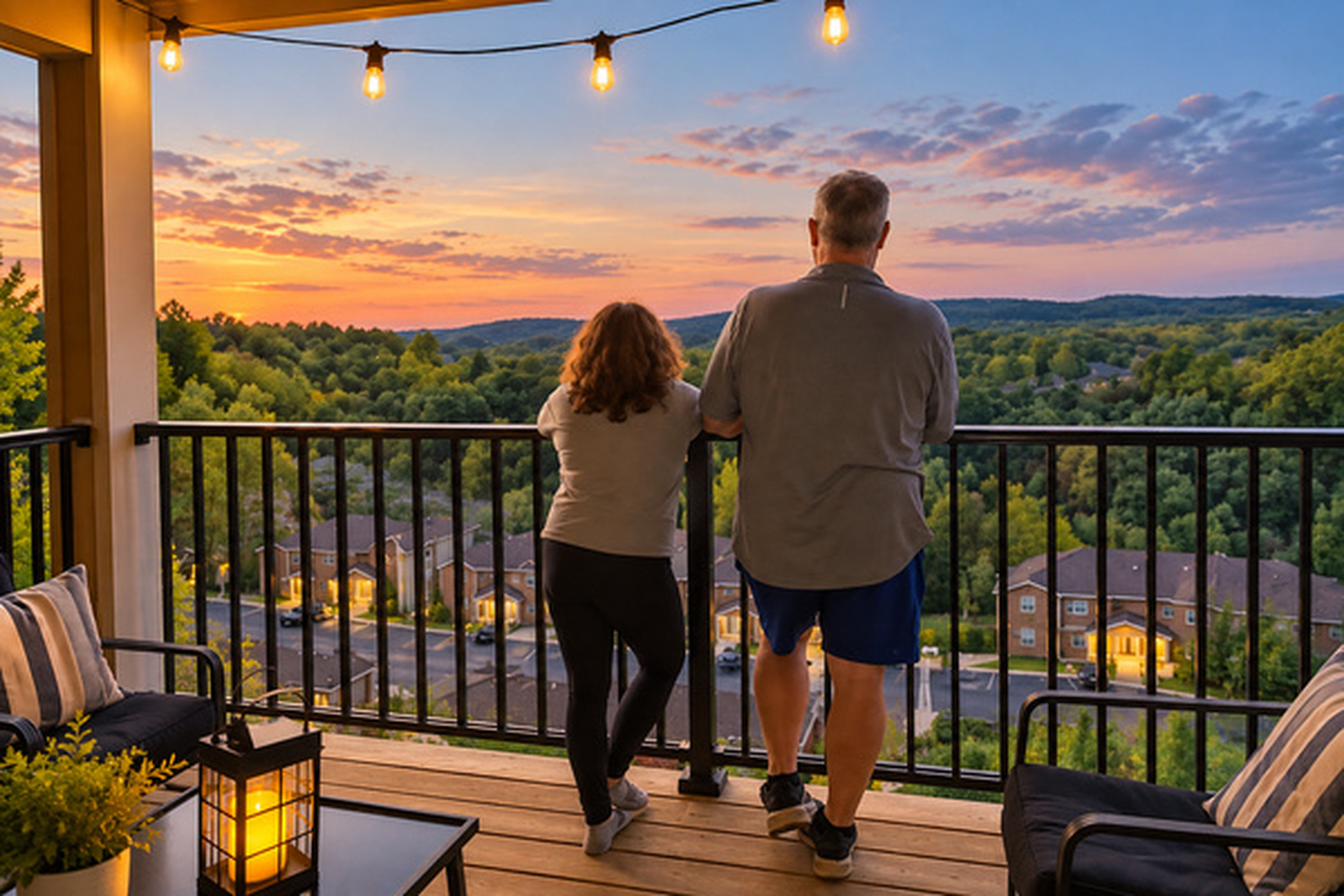 Some of the best family vacation moments are the quiet ones—an evening on the balcony, beautiful views, and nowhere you need to be.