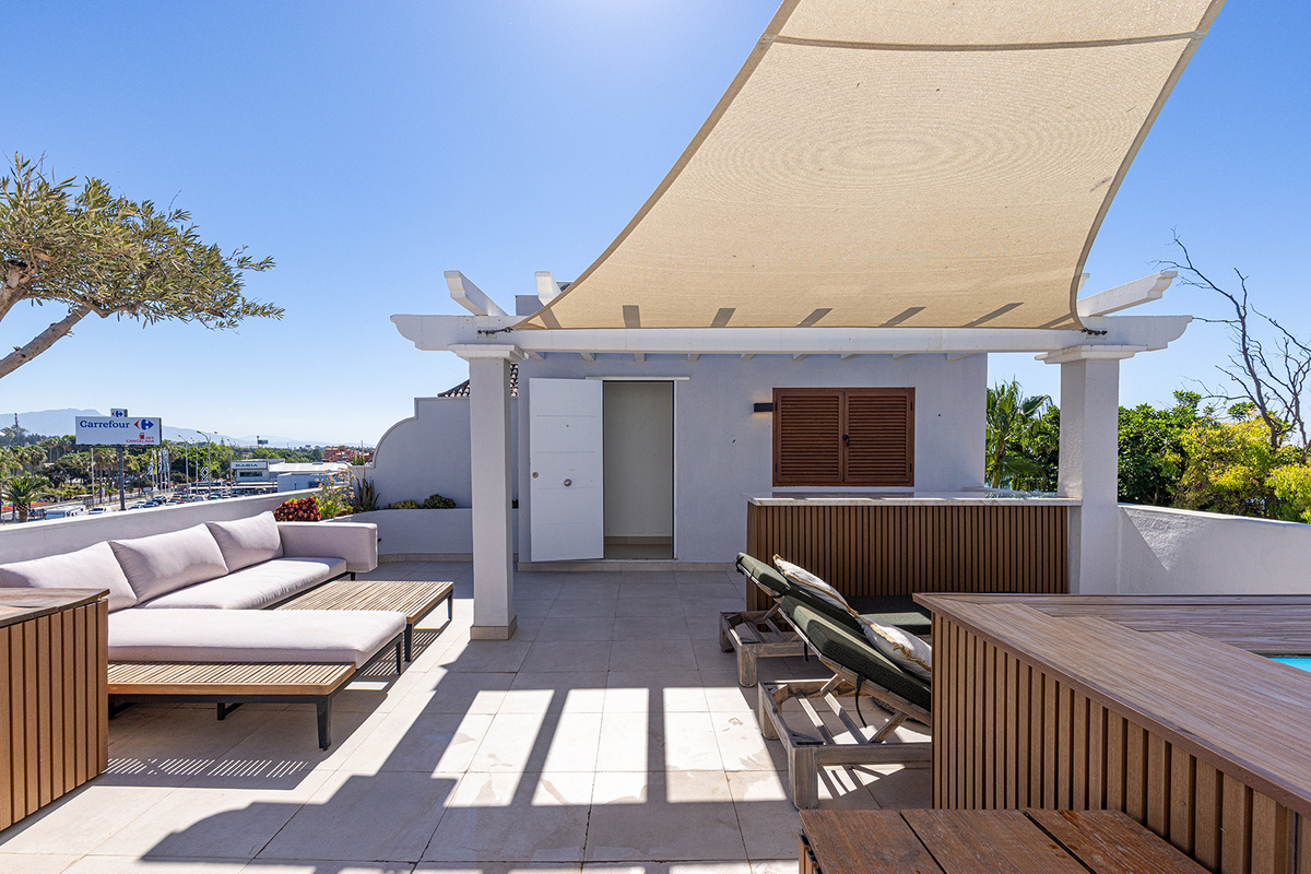 Rooftop terrace & private plunge pool
