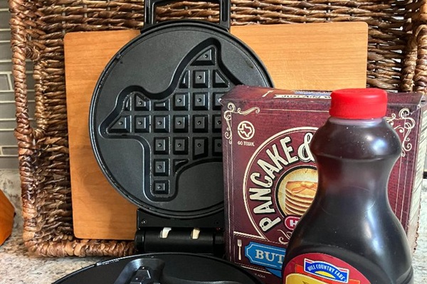 Texas Waffle Maker is included in our kitchen appliances!