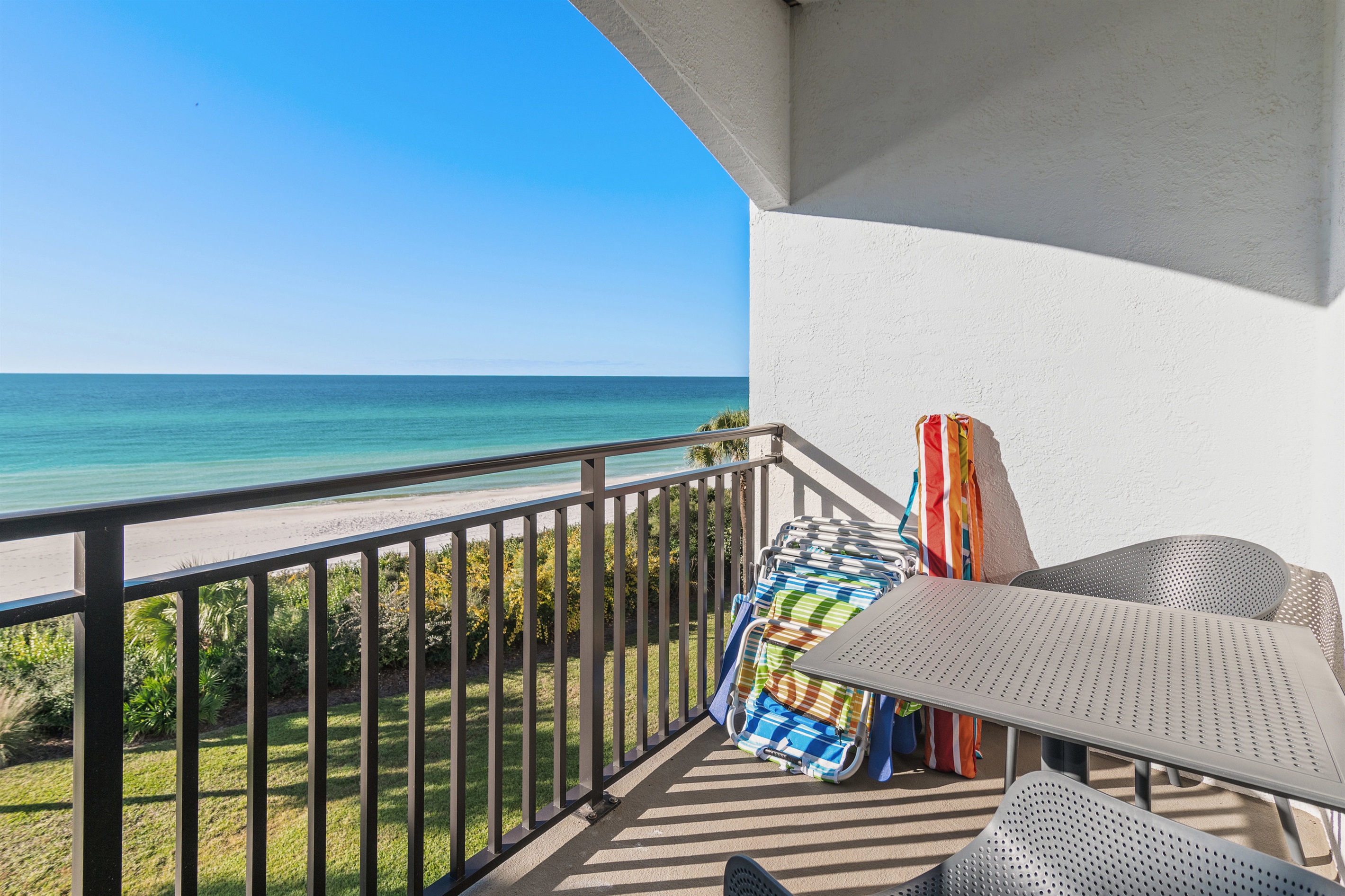 Beach gear included with your stay