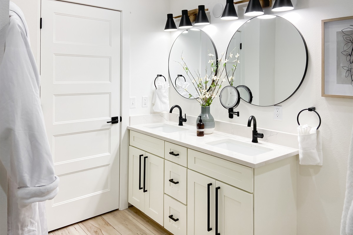 Bathroom attached to King #1