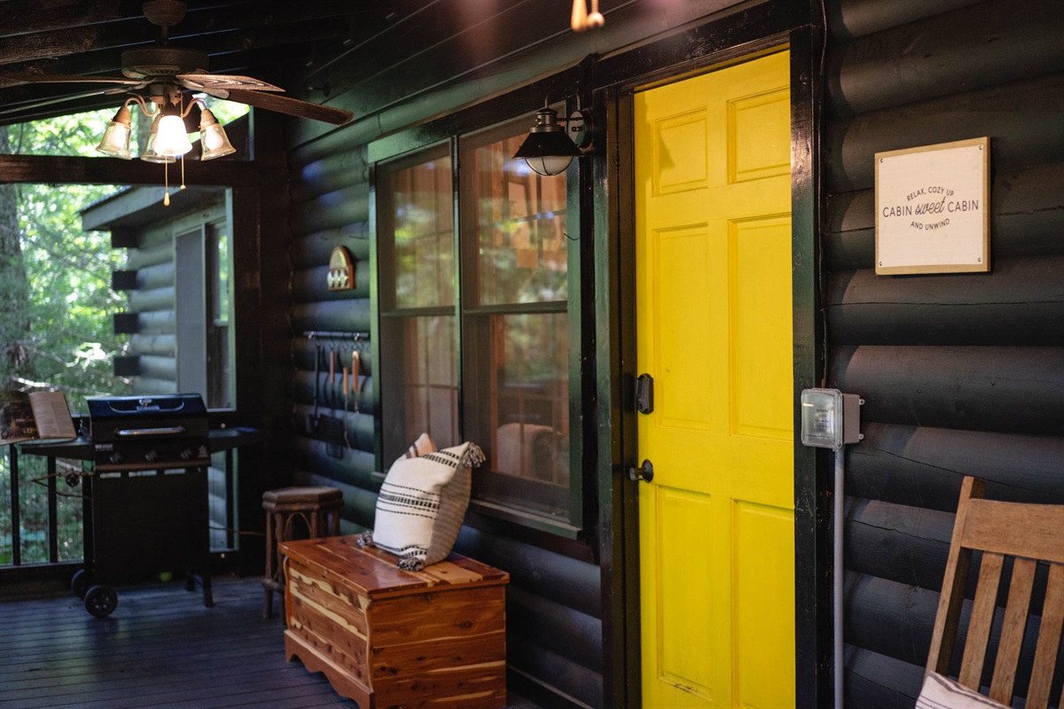 Welcome in! Self check-in with keypad