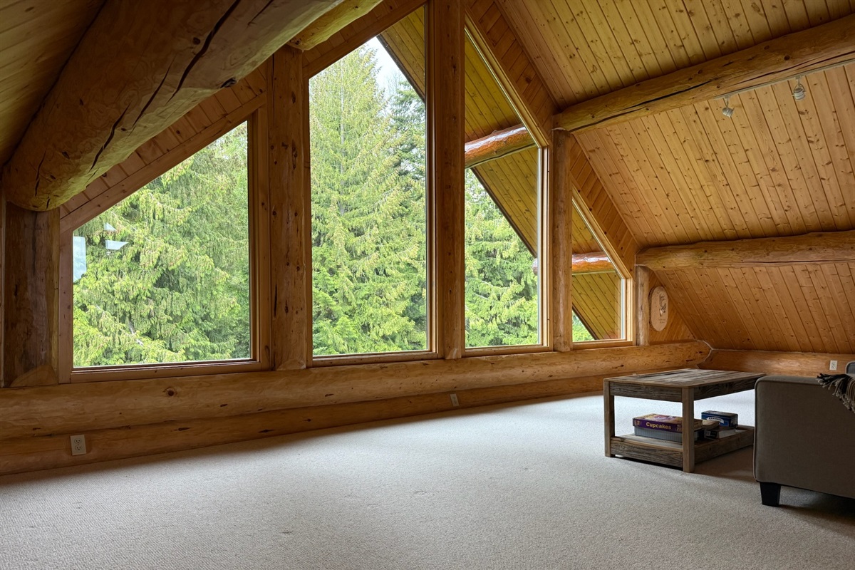 Loft with view