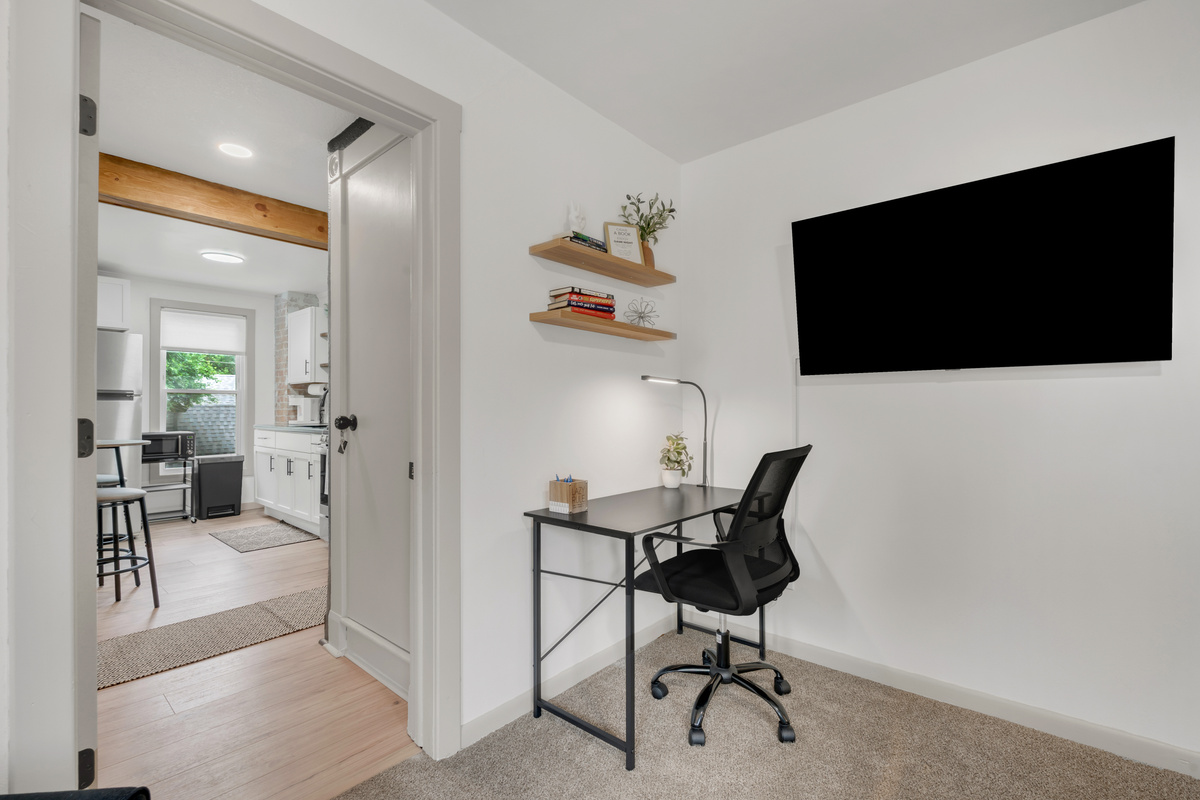 Dedicated workspace.