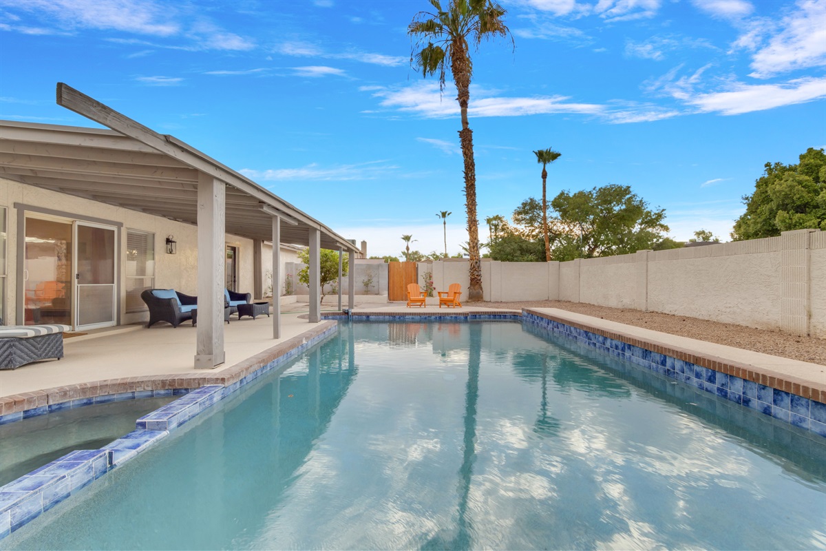 Your private backyard oasis awaits