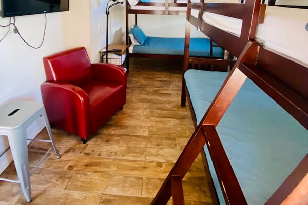 Bedroom 5, double bunks, main level