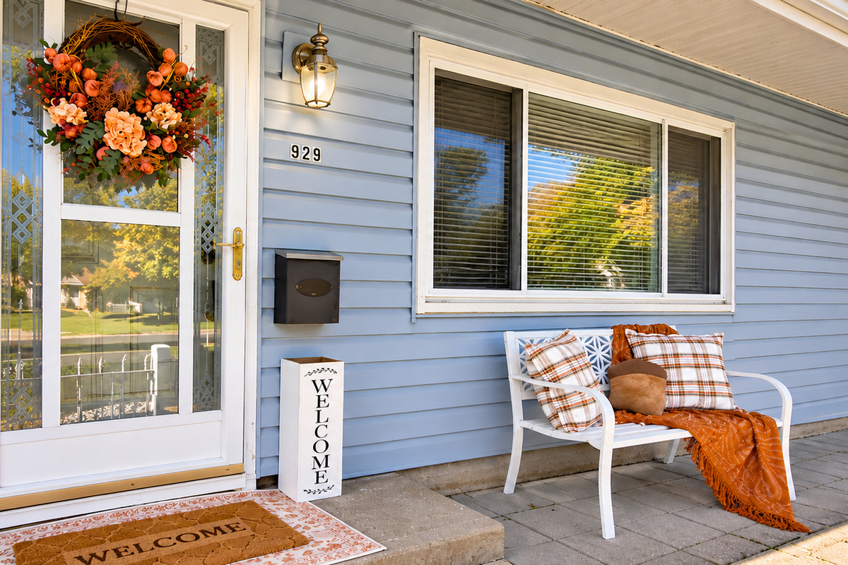 A warm welcome awaits at Simon’s Court! Thoughtful touches and a cozy front porch make you feel right at home from the moment you arrive.