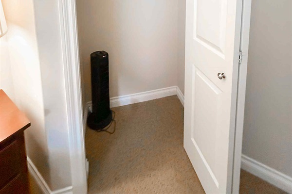 Tons of storage and luggage rack.