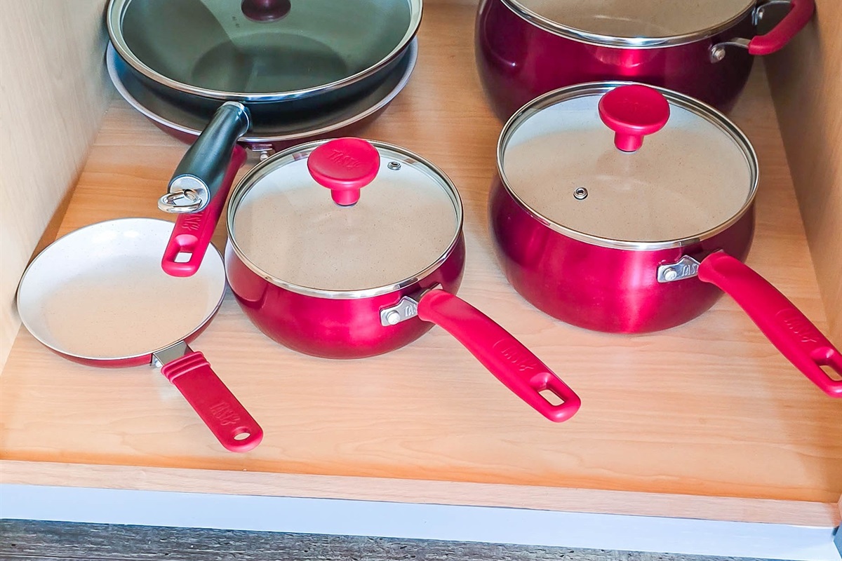 Well stocked kitchen for easy meals