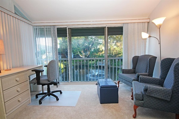 Office Work Area in Master Bedroom