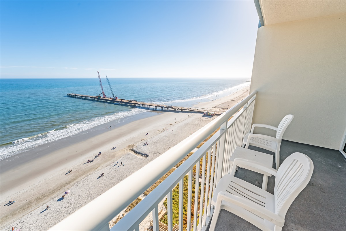 Amazing View from the Balcony!