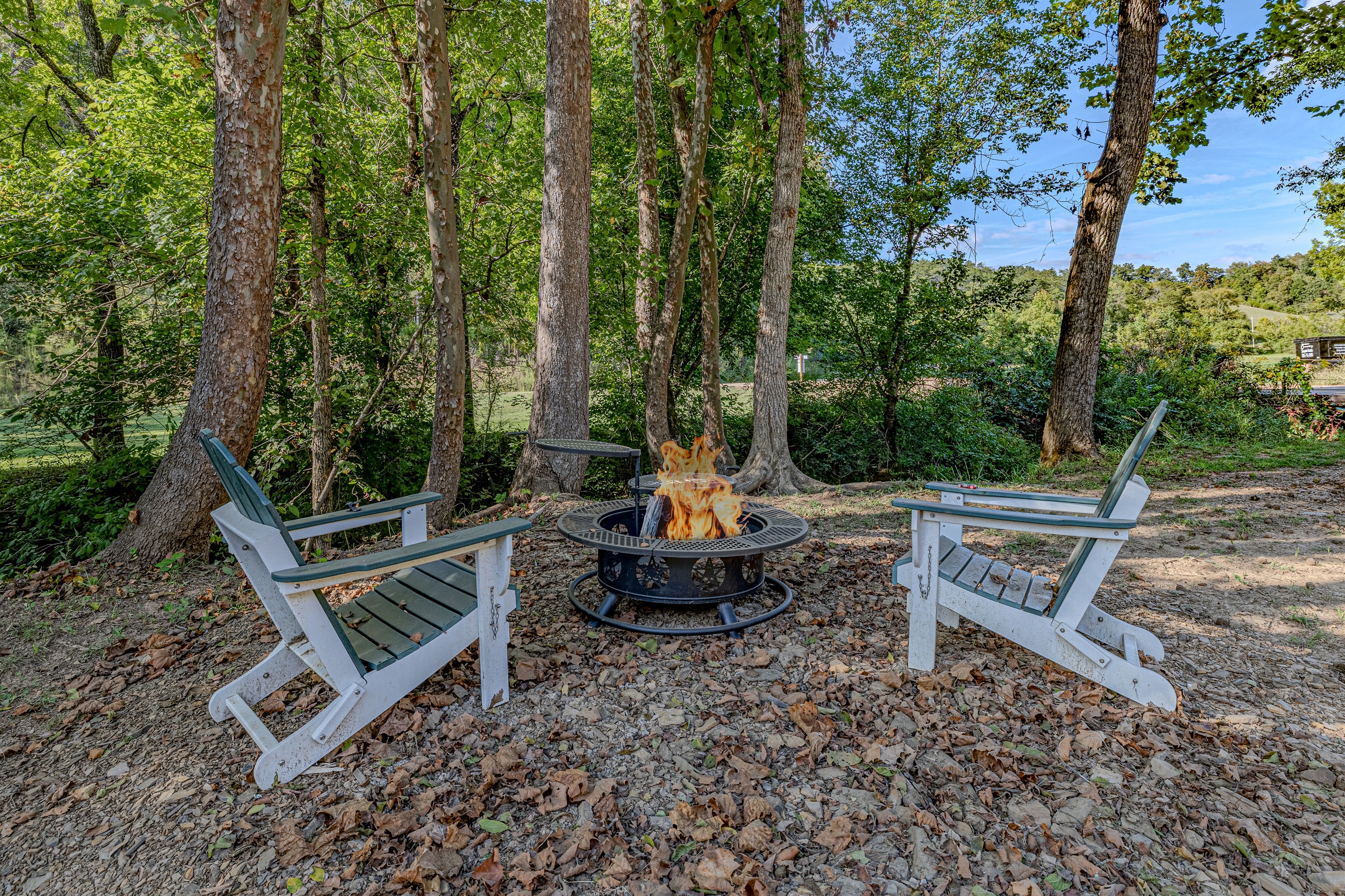 Smores and a creek...it does not get any better than this!