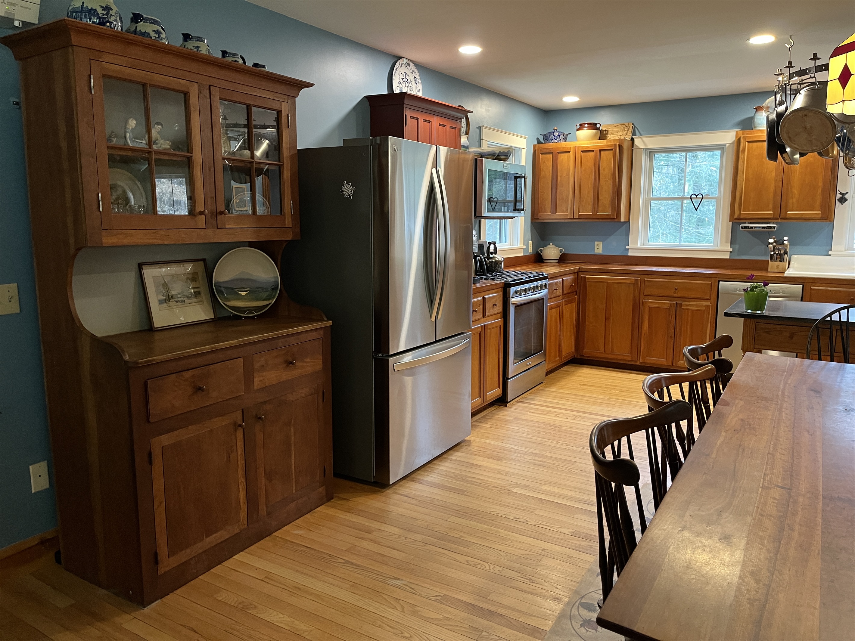 Large custom built kitchen