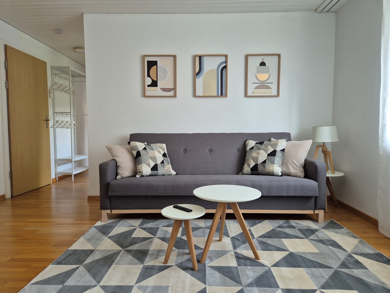 Living room with sofabed