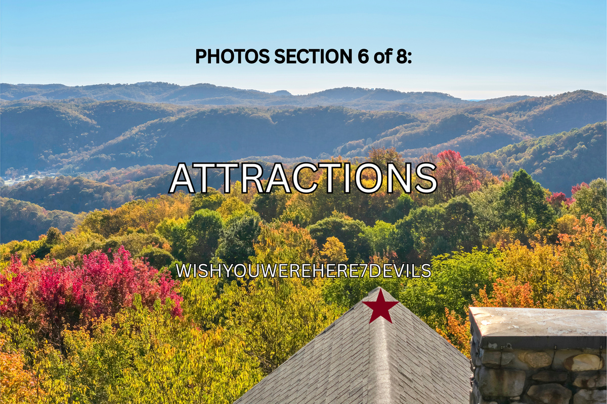 INDEX OF PHOTO LOCATIONS: SECTION 1: EVENTS / 2: HIGHLIGHTS / 3: HOME TOUR / 4: AMENITIES / 5: NEIGHBORHOOD / 6: ATTRACTIONS / 7: WILDLIFE / 8: SEASONAL